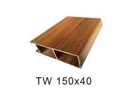 TRẦN NAN GỖ NHỰA TW 150x40