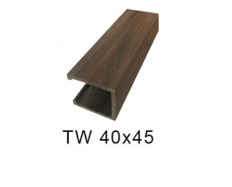 TRẦN NAN GỖ NHỰA TW 40x45