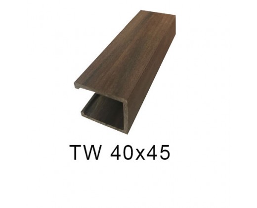 TRẦN NAN GỖ NHỰA TW 40x45